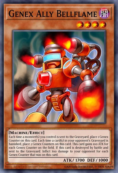 Genex Ally Bellflame - Battle Pack 3: Monster League