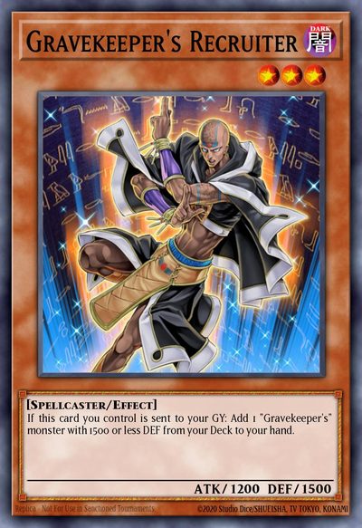 Gravekeeper's Recruiter - Battles of Legend: Monster Mayhem