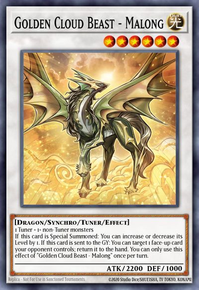 Golden Cloud Beast - Malong - 25th Anniversary Tin: Dueling Mirrors