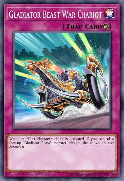 Gladiator Beast War Chariot - Legendary Collection 2: The Duel Academy Years Mega Pack