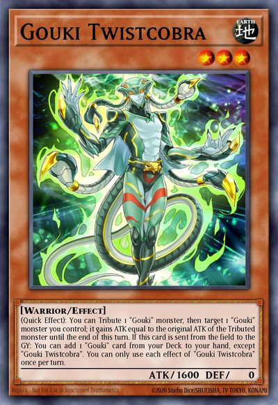 Gouki Twistcobra - 2018 Mega-Tin Mega Pack