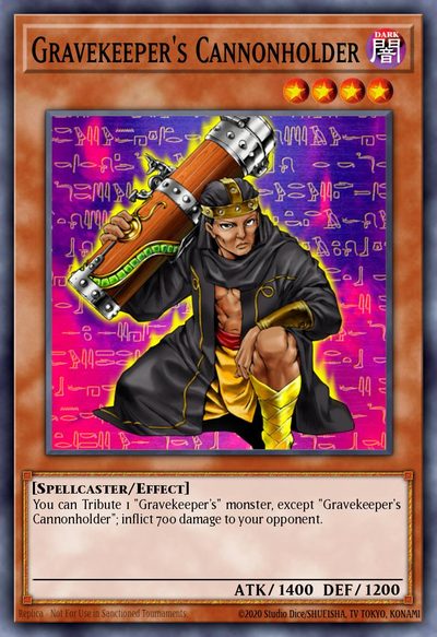 Gravekeeper's Cannonholder - Dark Revelation Volume 1