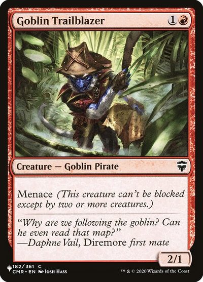 Goblin Trailblazer - The List