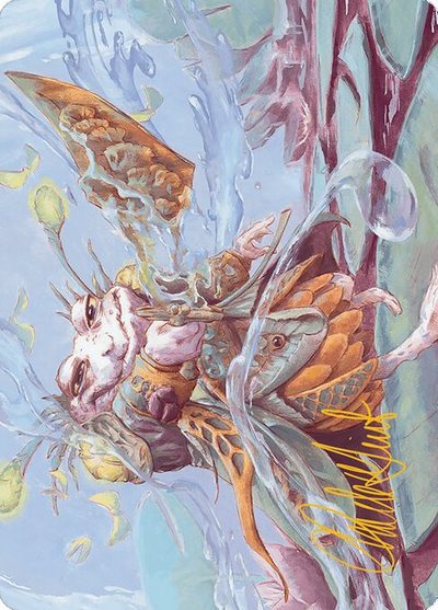 Glarb, Calamity's Augur // Glarb, Calamity's Augur - Bloomburrow Art Series