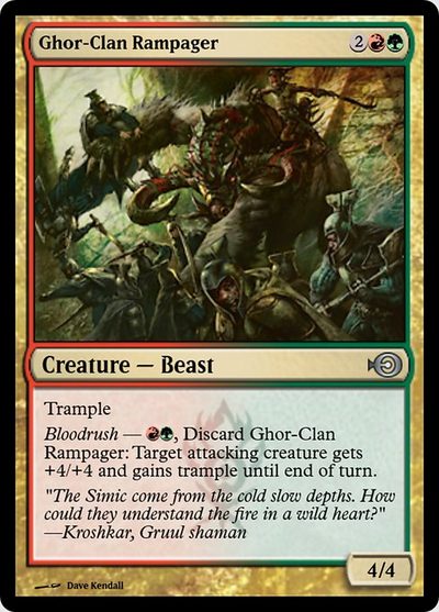 Ghor-Clan Rampager - Magic Online Promos