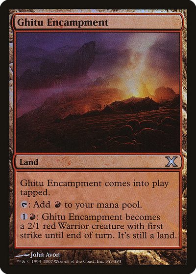 Ghitu Encampment - Tenth Edition