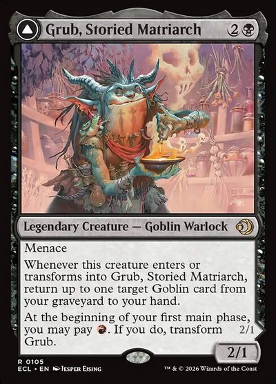 Grub, Storied Matriarch // Grub, Notorious Auntie - Lorwyn Eclipsed