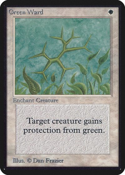 Green Ward - Limited Edition Alpha