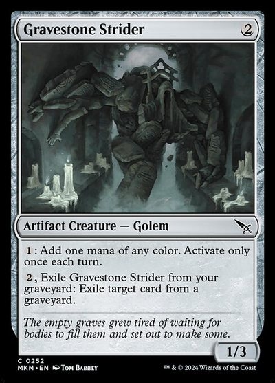 Gravestone Strider - Murders at Karlov Manor