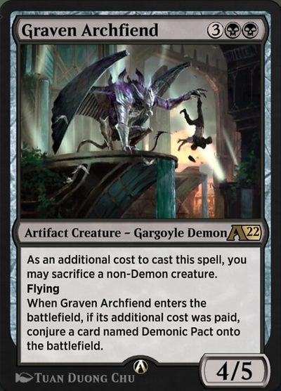 Graven Archfiend - Alchemy: New Capenna