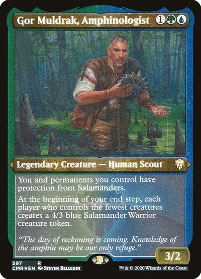 Gor Muldrak, Amphinologist - Commander Legends