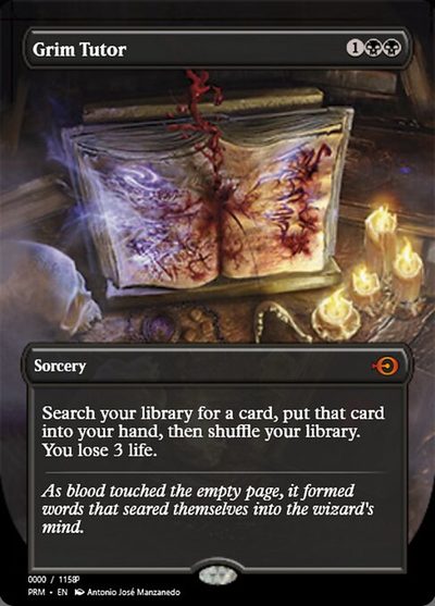 Grim Tutor - Magic Online Promos