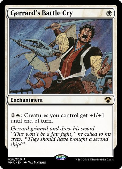 Gerrard's Battle Cry - Vintage Masters