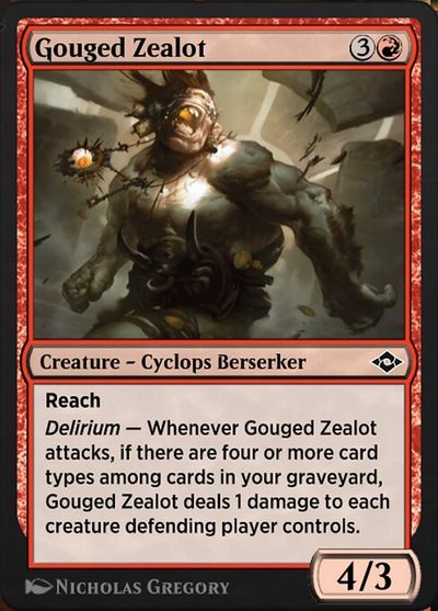 Gouged Zealot - Jumpstart: Historic Horizons