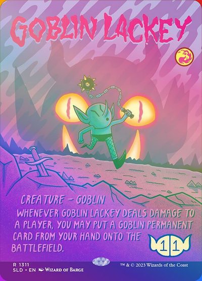 Goblin Lackey - Secret Lair Drop