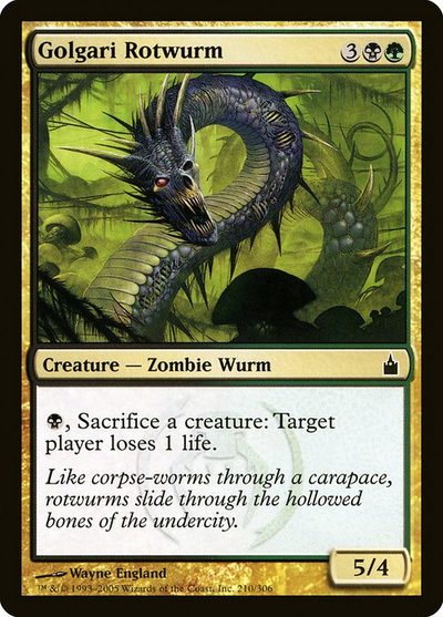 Golgari Rotwurm - Ravnica: City of Guilds