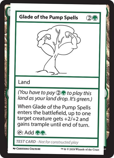Glade of the Pump Spells - Mystery Booster 2