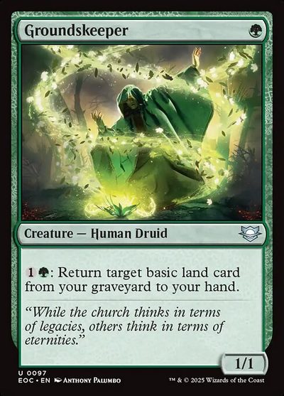 Groundskeeper - Edge of Eternities Commander
