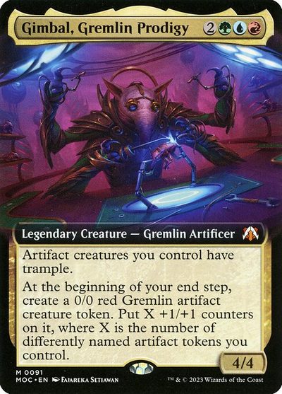 Gimbal, Gremlin Prodigy - March of the Machine Commander