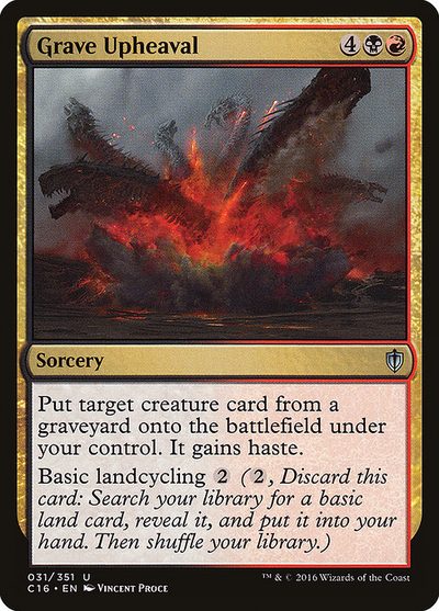 Grave Upheaval - Commander 2016
