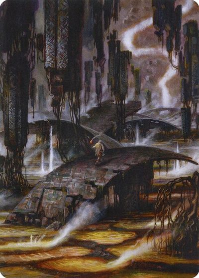 Grimclimb Pathway // Grimclimb Pathway - Zendikar Rising Art Series