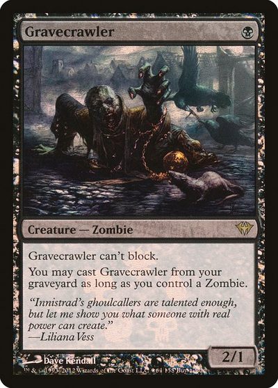 Gravecrawler - Dark Ascension Promos