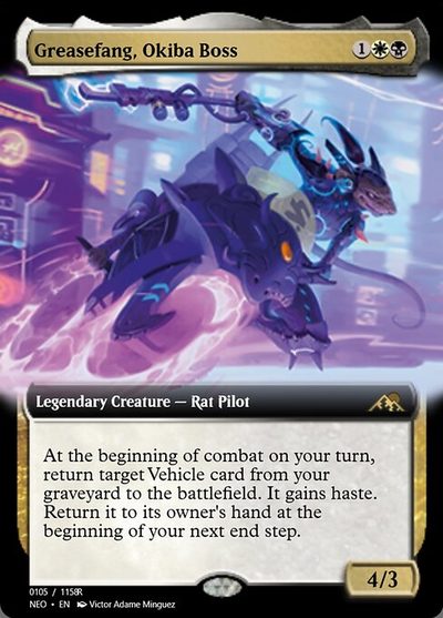 Greasefang, Okiba Boss - Magic Online Promos
