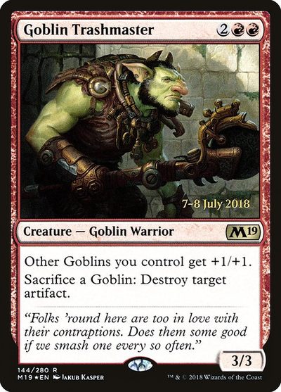 Goblin Trashmaster - Core Set 2019 Promos