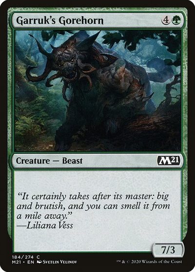 Garruk's Gorehorn - Core Set 2021