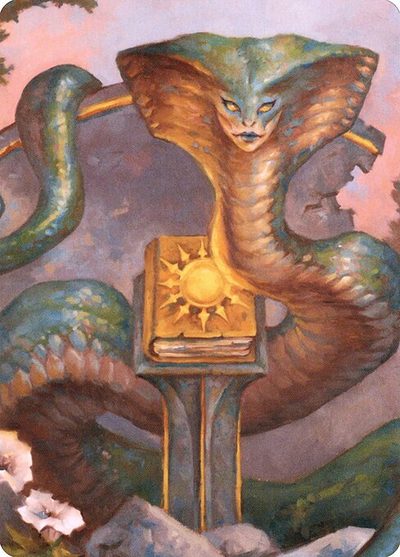 Guardian Naga // Guardian Naga - Battle for Baldur's Gate Art Series