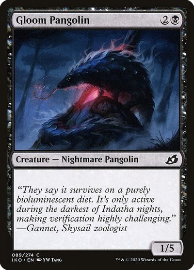 Gloom Pangolin - Ikoria: Lair of Behemoths