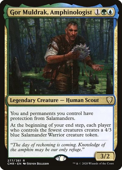 Gor Muldrak, Amphinologist - Commander Legends