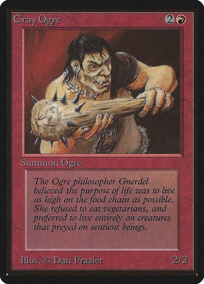 Gray Ogre - Limited Edition Beta