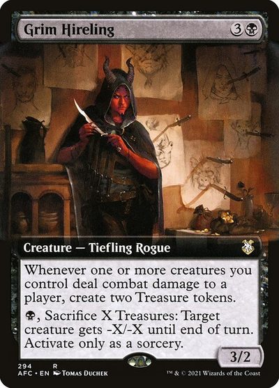 Grim Hireling - Forgotten Realms Commander