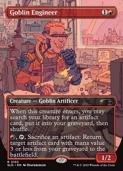 Goblin Engineer - Secret Lair Drop