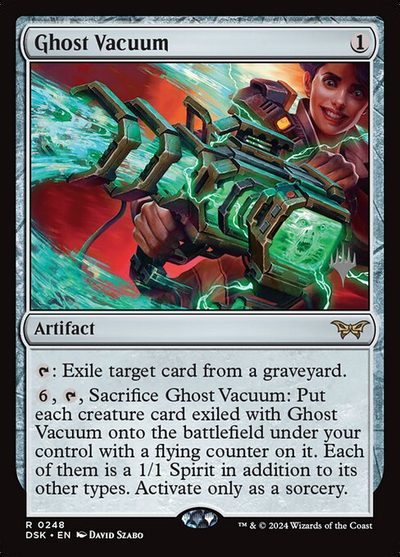 Ghost Vacuum - Duskmourn: House of Horror Promos