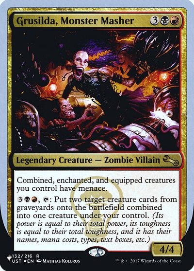 Grusilda, Monster Masher - The List (Unfinity Foil Edition)