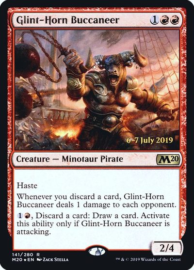 Glint-Horn Buccaneer - Core Set 2020 Promos