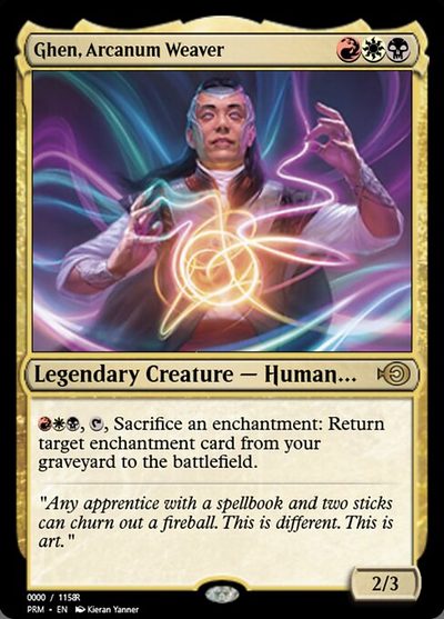 Ghen, Arcanum Weaver - Magic Online Promos