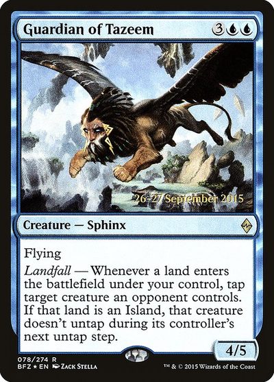 Guardian of Tazeem - Battle for Zendikar Promos