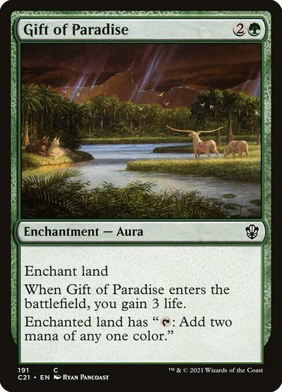 Gift of Paradise - Commander 2021