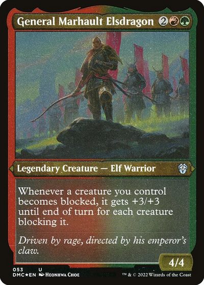 General Marhault Elsdragon - Dominaria United Commander