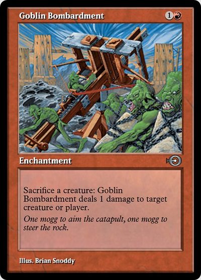 Goblin Bombardment - Magic Online Promos