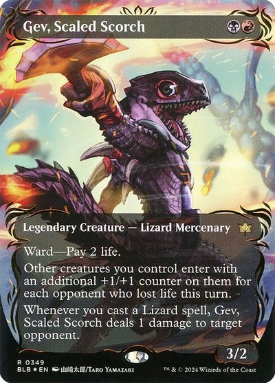 Gev, Scaled Scorch - Bloomburrow