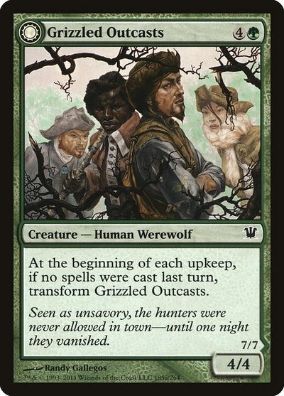 Grizzled Outcasts // Krallenhorde Wantons - Innistrad