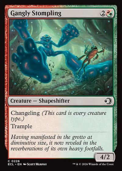 Gangly Stompling - Lorwyn Eclipsed