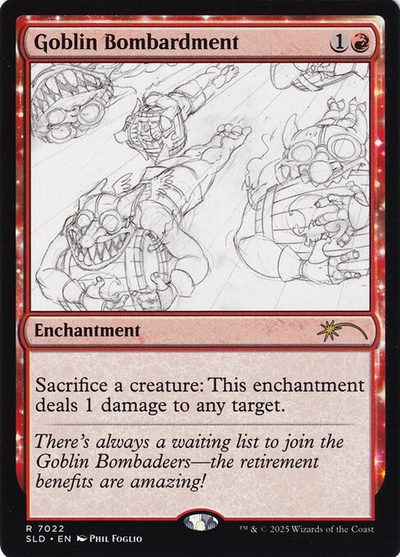 Goblin Bombardment - Secret Lair Drop
