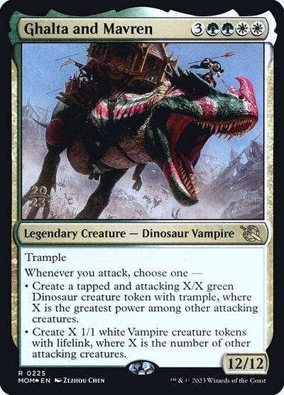 Ghalta and Mavren - March of the Machine Promos