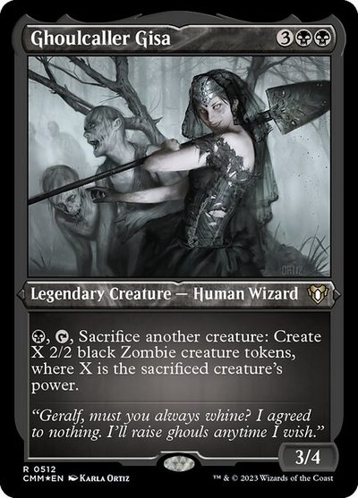 Ghoulcaller Gisa - Commander Masters