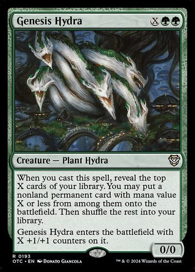 Genesis Hydra - Outlaws of Thunder Junction Commander